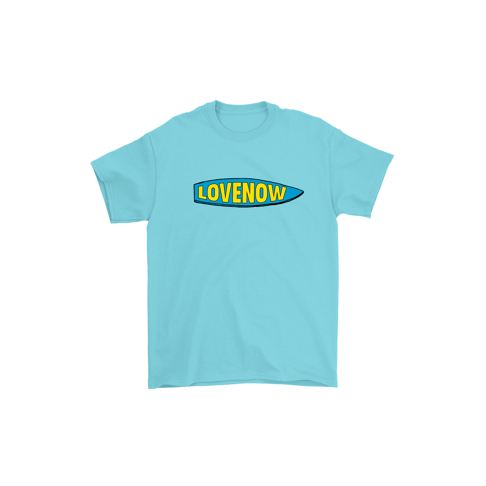 Lovenow Surfboard Tee — Sky