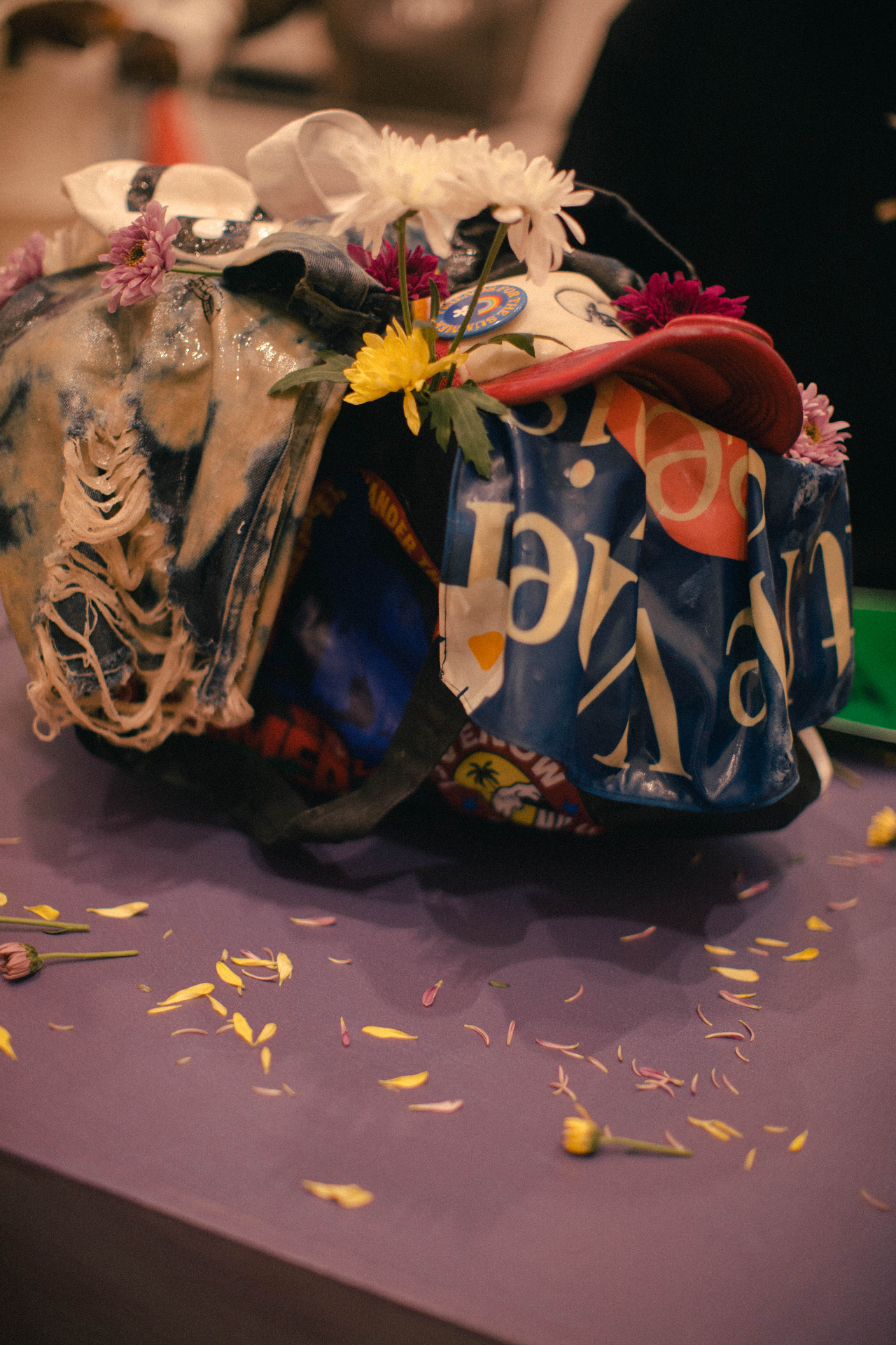Offering — Off-cuts & Chrysanthemums — view 2