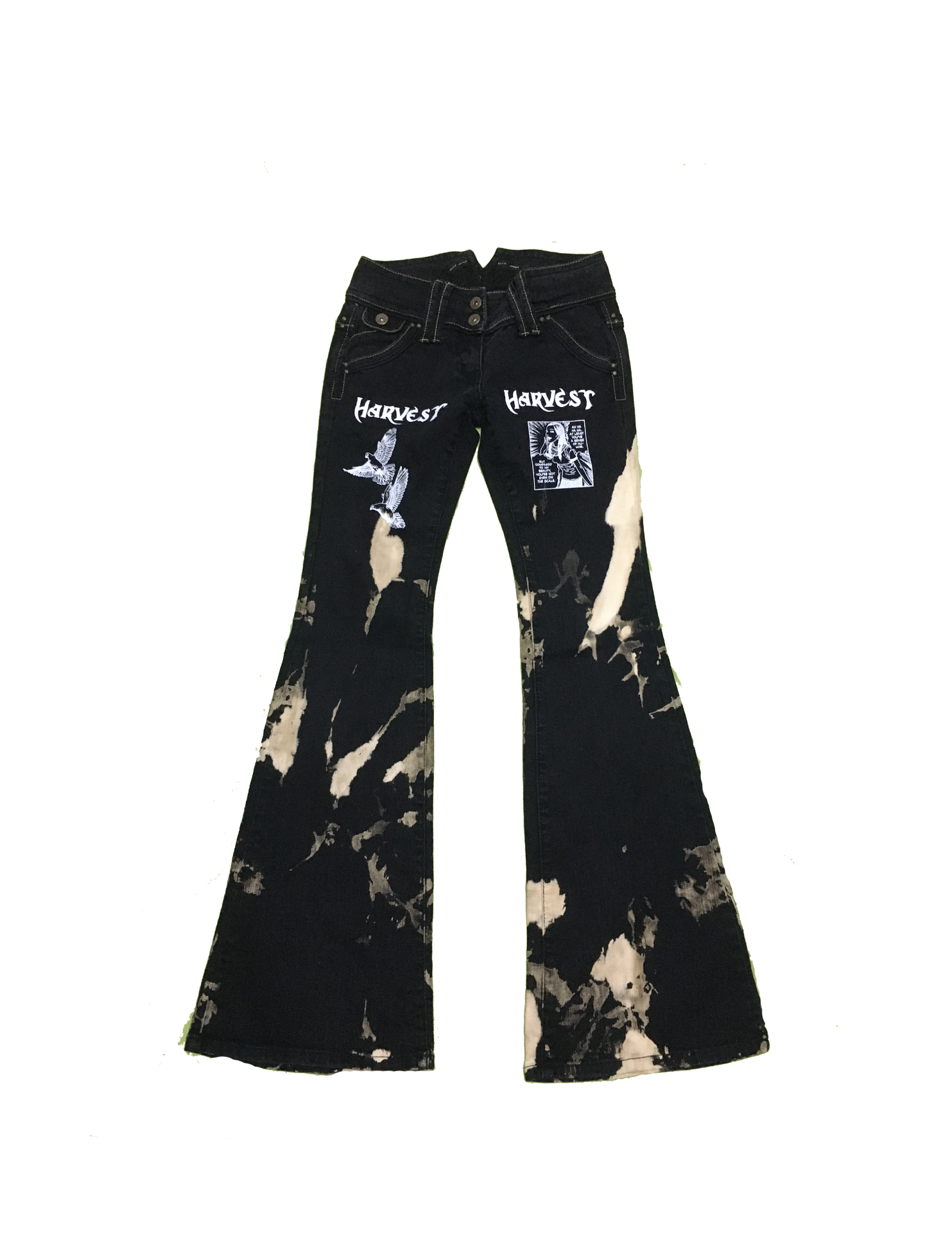 Harvest Bleach Flare Jean