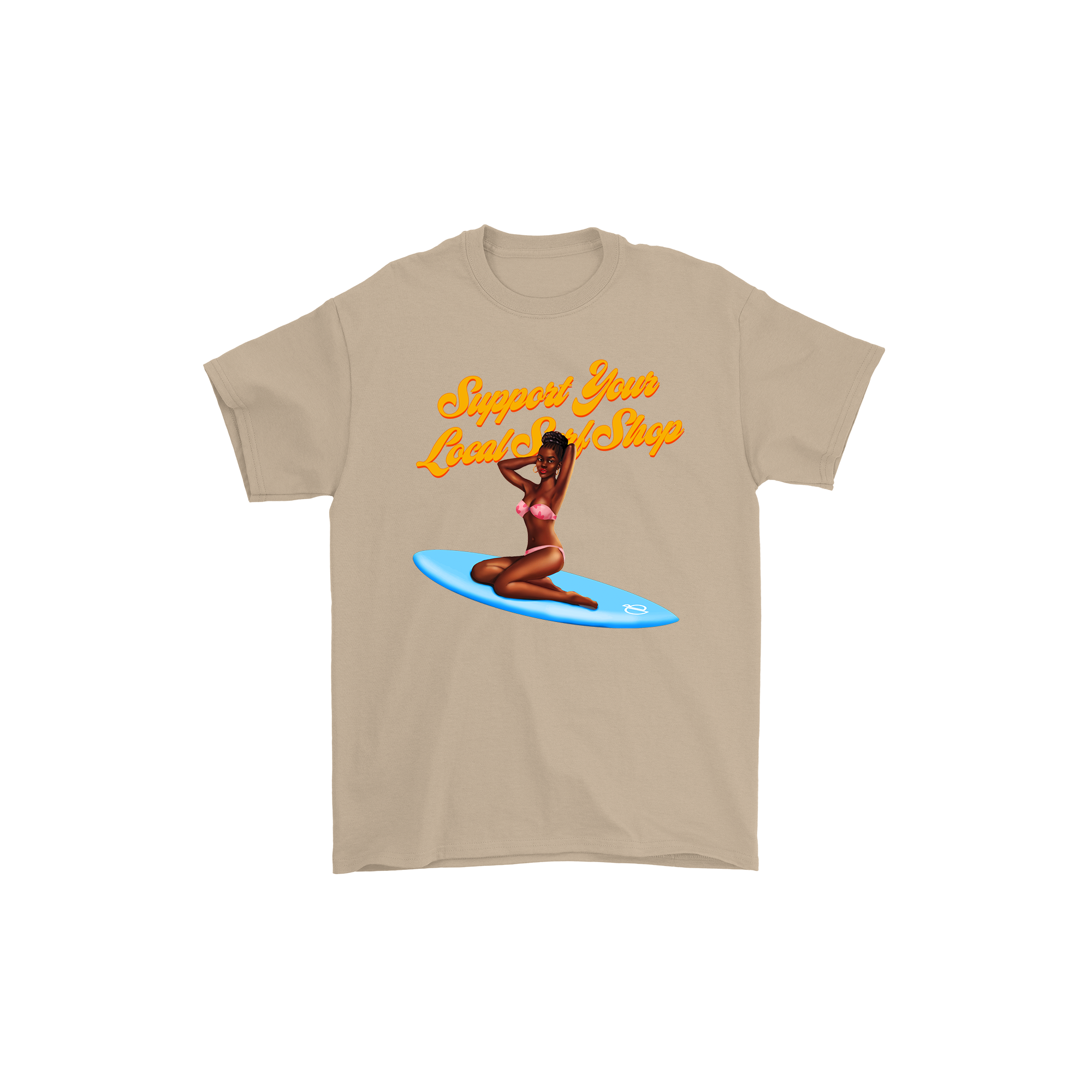 Support Your Local Surf Shop Tee
