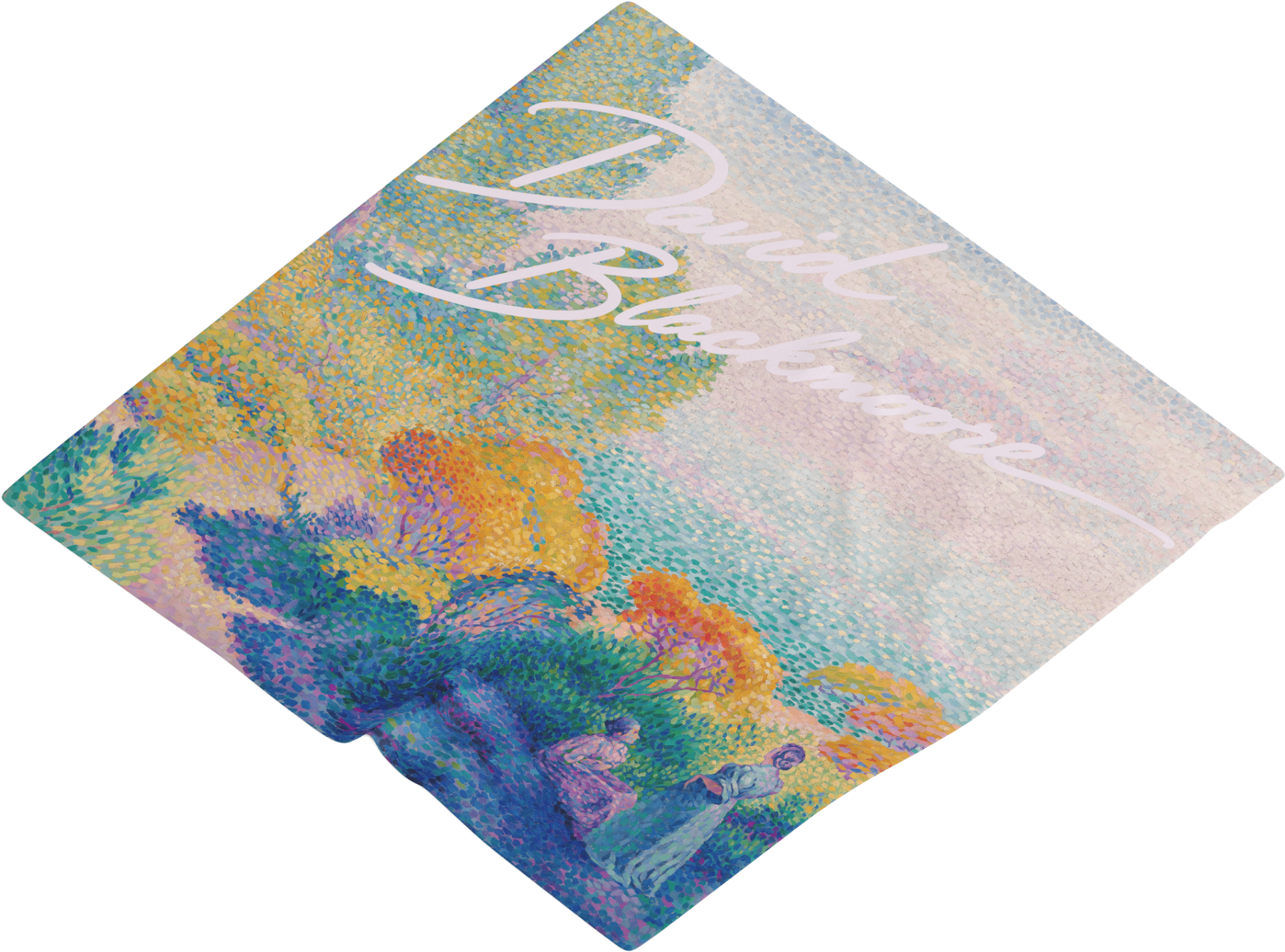 Signature Pointillist Scarf